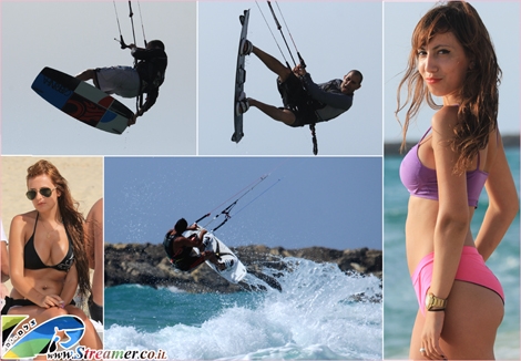 <font color="#003366"><strong><font color="#ad0000">Good windy days for the local kite surfers in Ashqelon</font>. Two days of  great wind&nbsp; conditions braught the kiters to new heights and extreme  manouvers. Click on main photo to watch the gallery of Kite surfers and some  good looking babes...;) <a href="http://streamer.co.il/gallery/cat/kite_surfing_and_people_-_28_29__5_2_12/">Monday and Tuesday 28+29 May 2012</a>, Yamia beach Ashqelon, Israel.</strong></font>